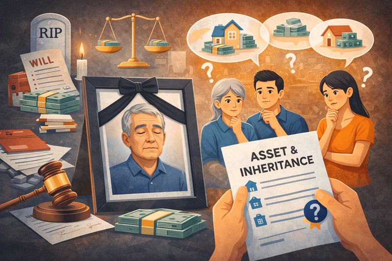 มรดกและทรัพย์สินหลังเสียชีวิต: ใครมีสิทธิ? ต้องทำอย่างไรถึงจะรับมรดกได้